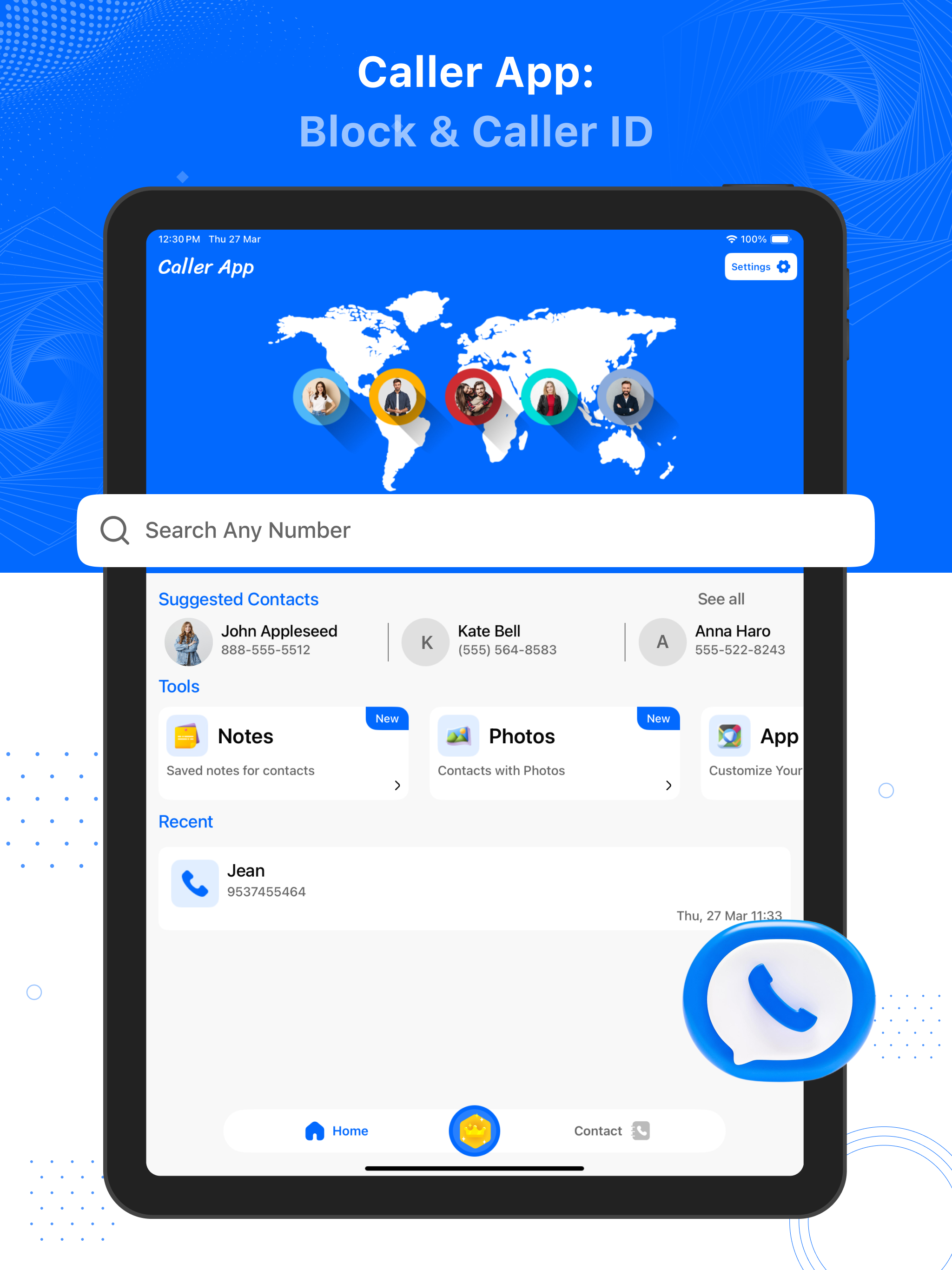Caller App : Block & Caller ID