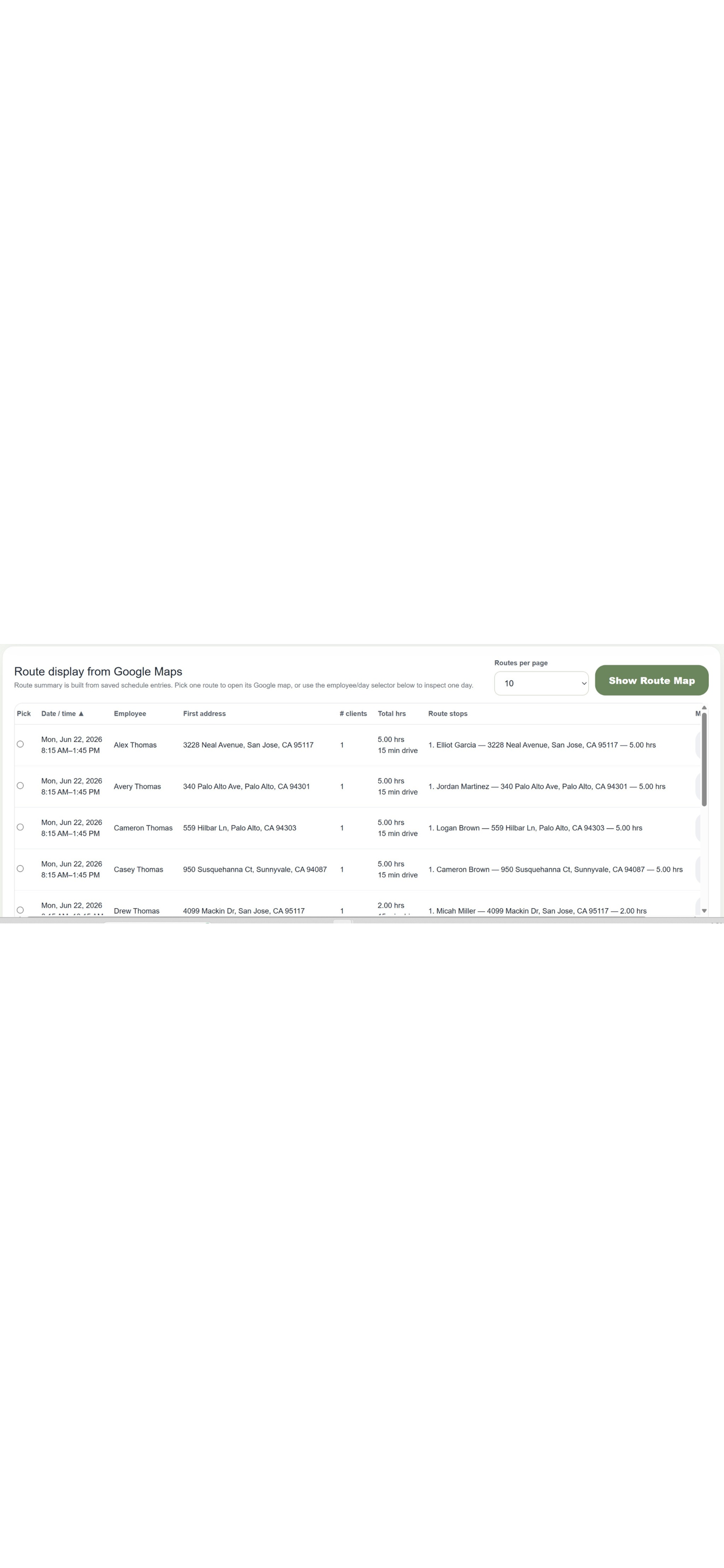 Landscape Buddy Scheduler screenshot 10
