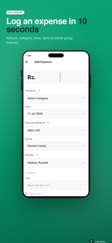 Fincurry: Family Expense App screenshot