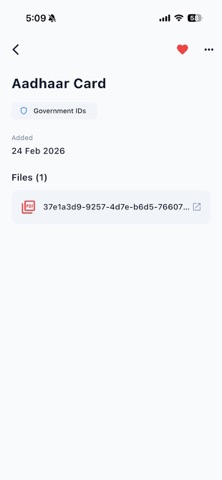 DocSafe: Document Organiser Screenshot 2 of 3