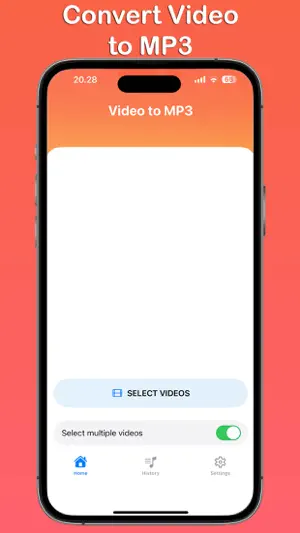 Video to MP3 Converter ~Audio screenshot 1