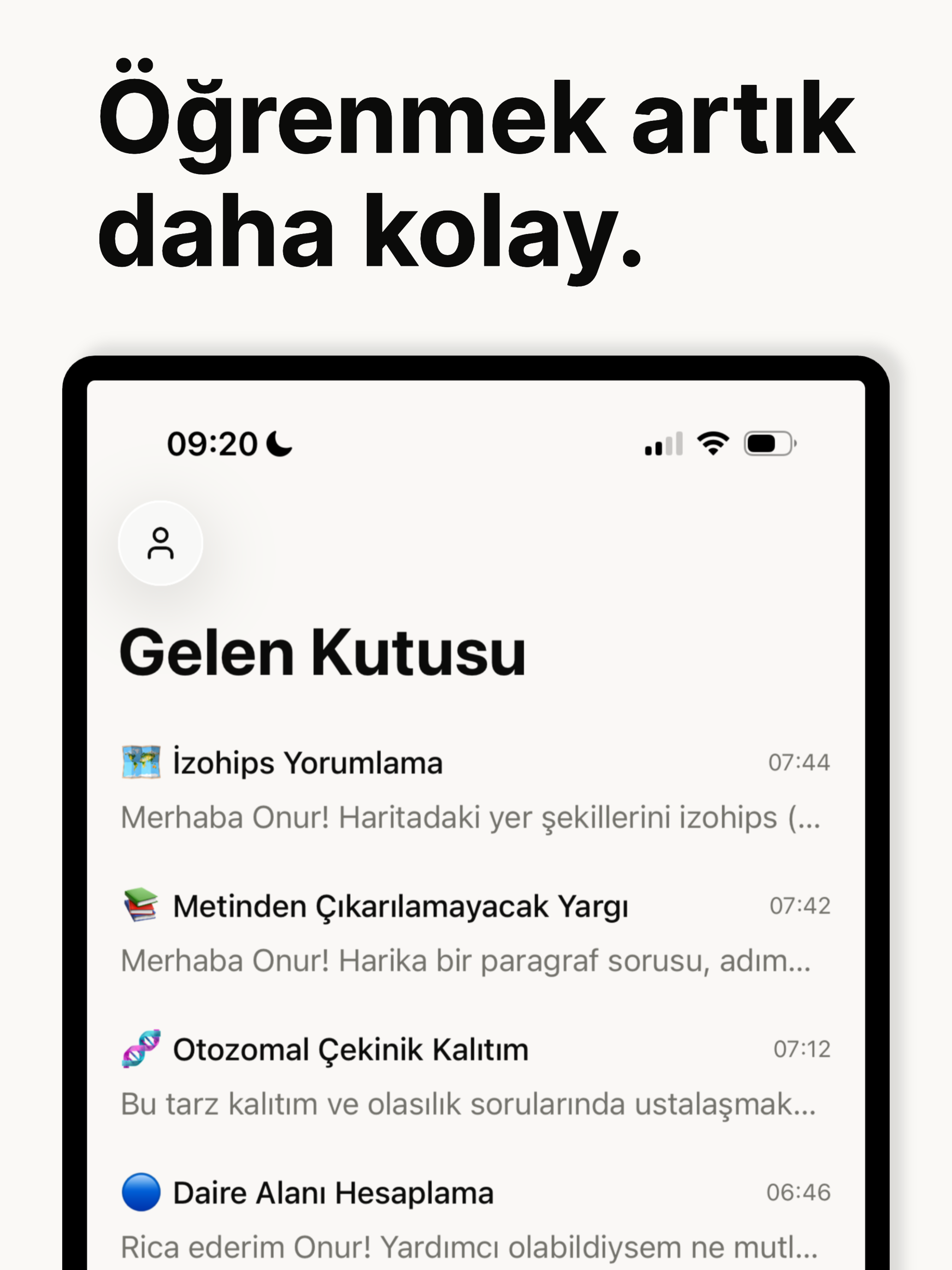 Kunduz KAI: AI Study Tutor screenshot 3