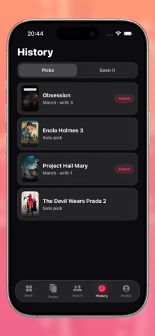 Hello Movie TV iPhone screenshot