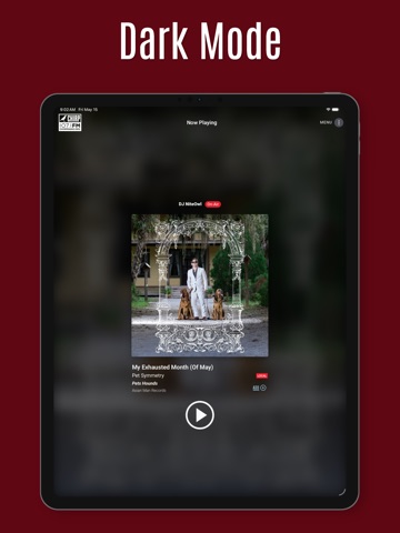 CHIRP Radio iPad screenshot