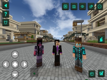 Mini Block Craft - AI Builder iPad screenshot