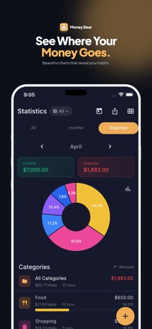 Money Bear: Expense Manager Screenshot 4 of 8