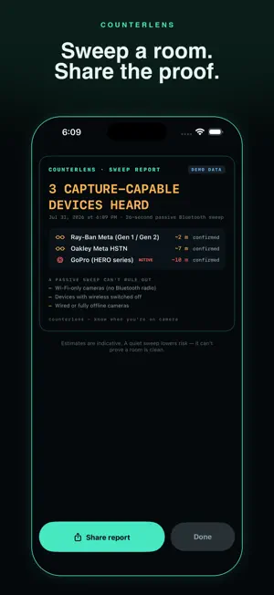 Counterlens: Camera Radar screenshot 2