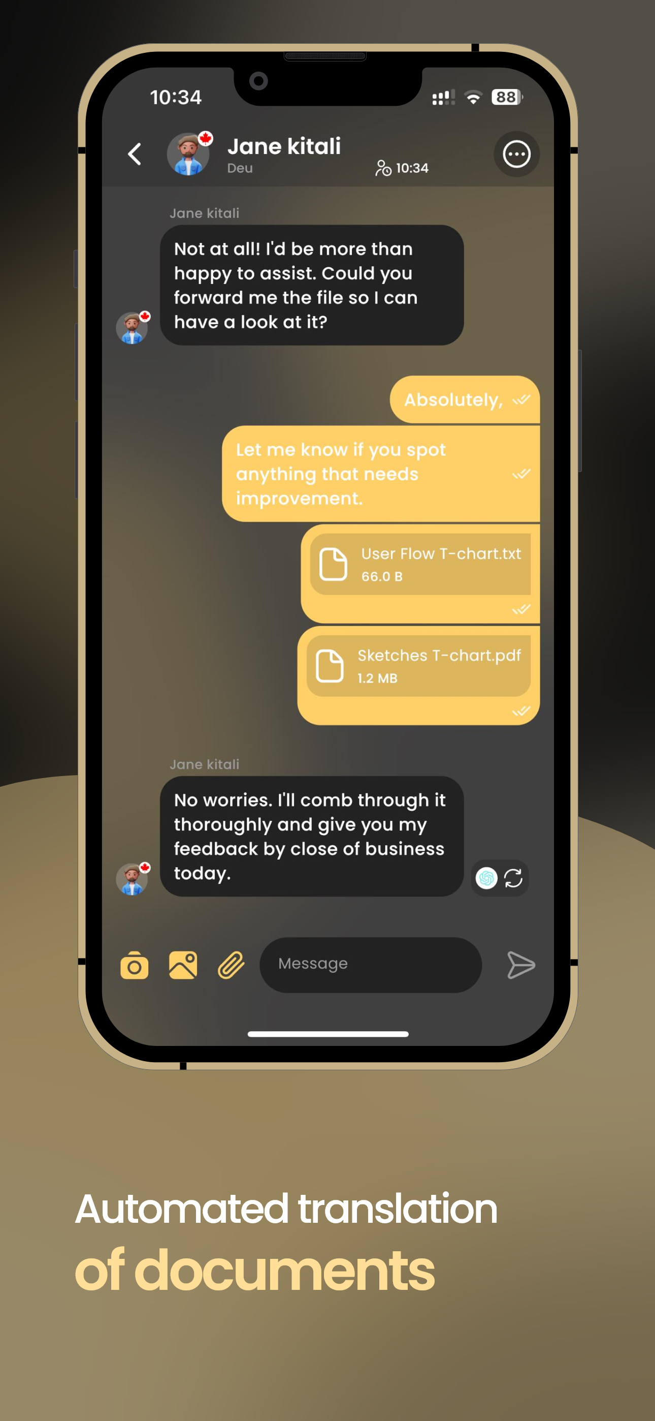 Translation Tchat