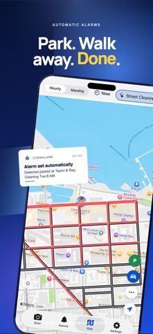 CurbAlarm: Parking Reminder iPhone screenshot