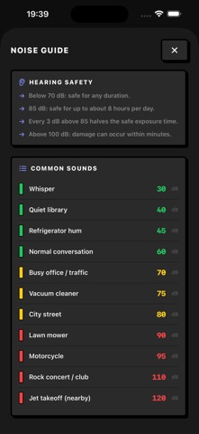 NoiseCheck: Decibel Meter Screenshot 4 of 5