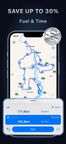 Route Planner, Trip, Swift Way screenshot