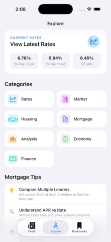 Mortgage.News screenshot