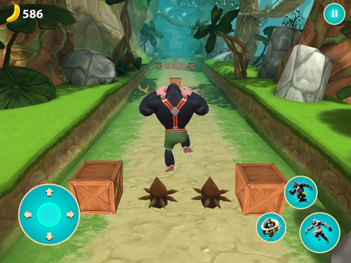 Gorilla Runner Endless Spin