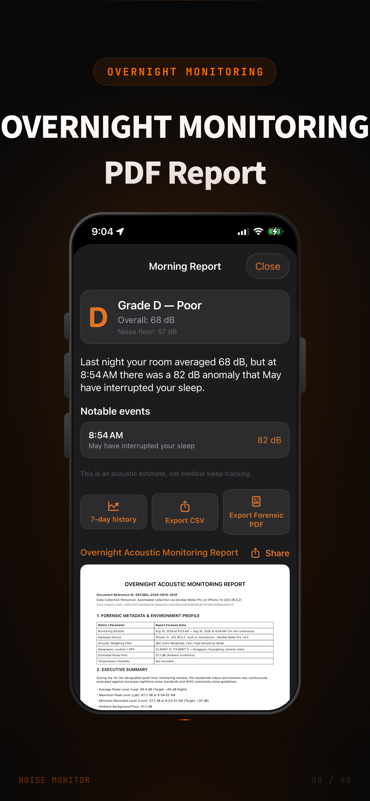 Decibel Meter：Noise Detector screenshot 7