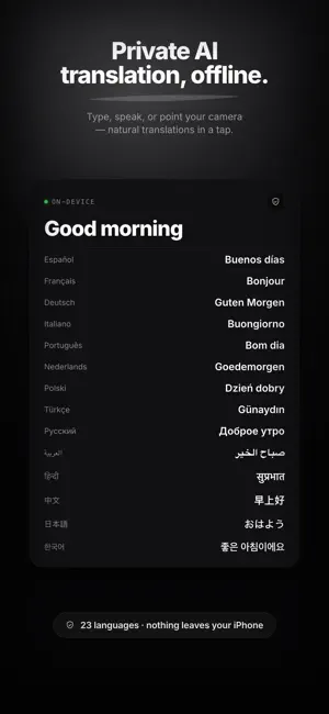 AI Translate: Camera & Voice screenshot 1