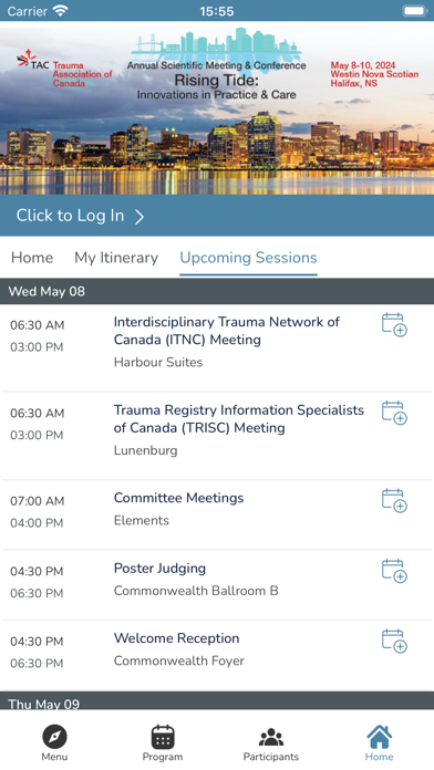 Trauma Association of Canada Screenshot