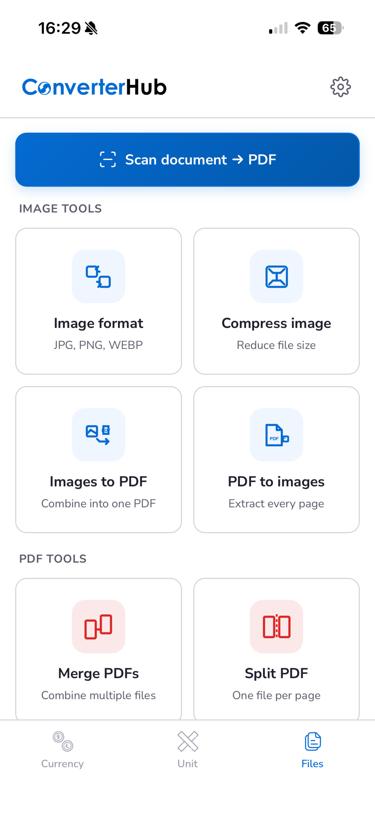 Converterhub: Travel & Scan screenshot 4