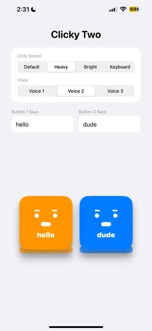 Clicky Talker: Prank Keyboard screenshot 4