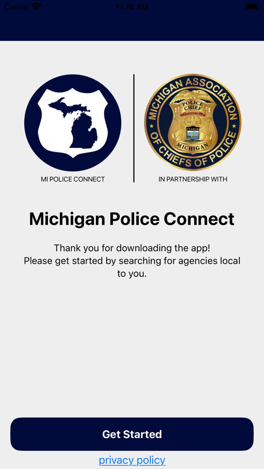 Michigan Police Connect - 1.2.0 - (iOS)
