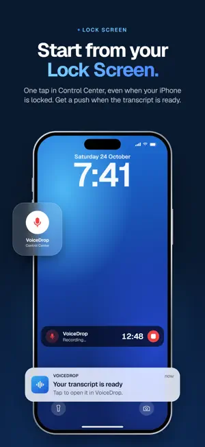 VoiceDrop AI screenshot 2