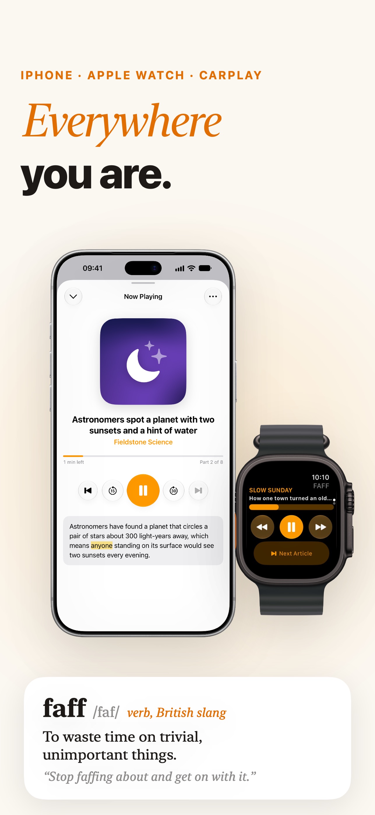 Screenshot 7 of FAFF - News Reader Playlists