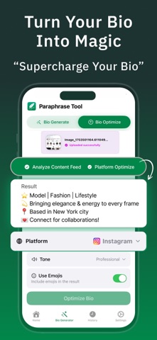 Rewritify: Rephrased Text Tool iPhone screenshot