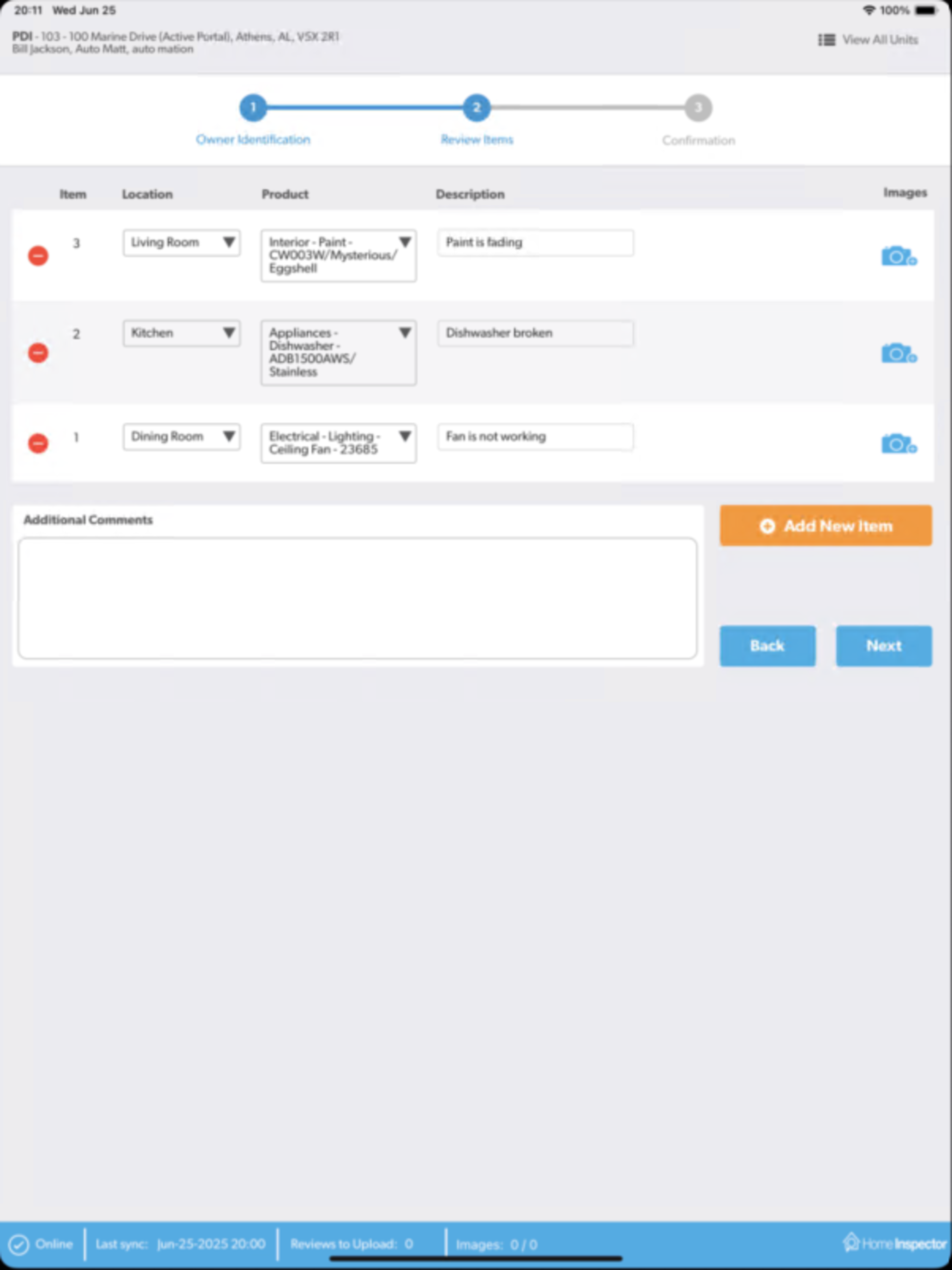 Home Inspector by CONASYS screenshot 4