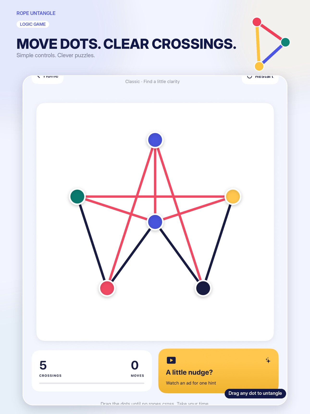 Screenshot 8 of Rope Untangle: Knot Puzzle