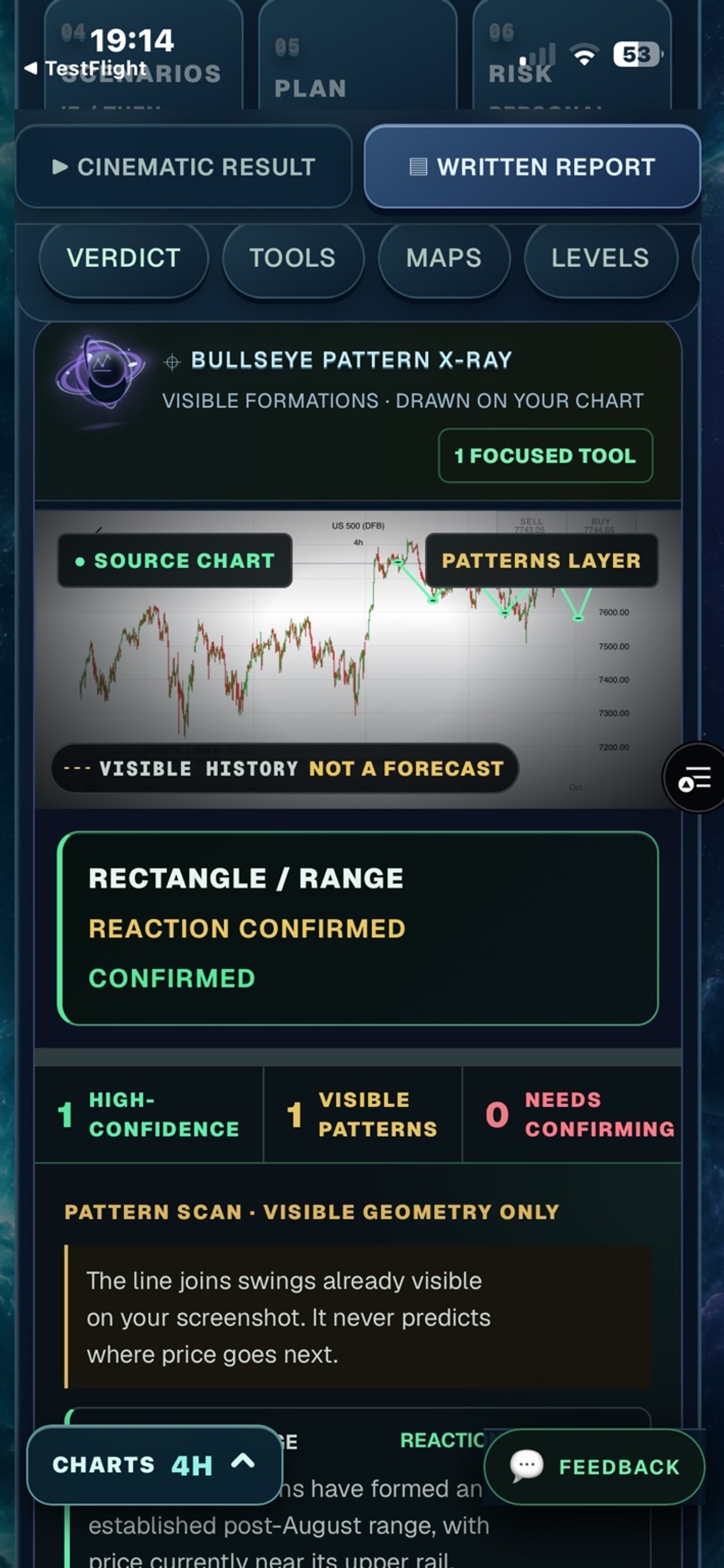 Screenshot 10 of Pocket Bullseye: AI Charts