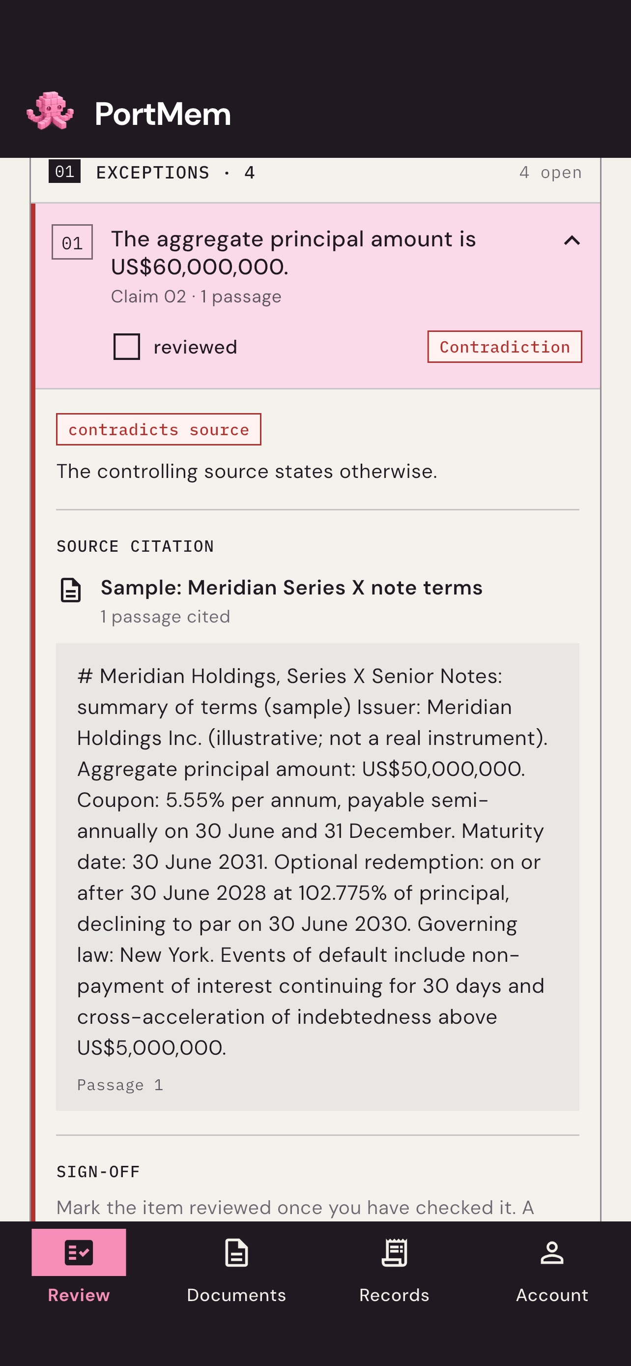 Screenshot 2 of PortMem