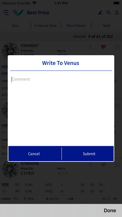 VENUS JEWEL Screenshot