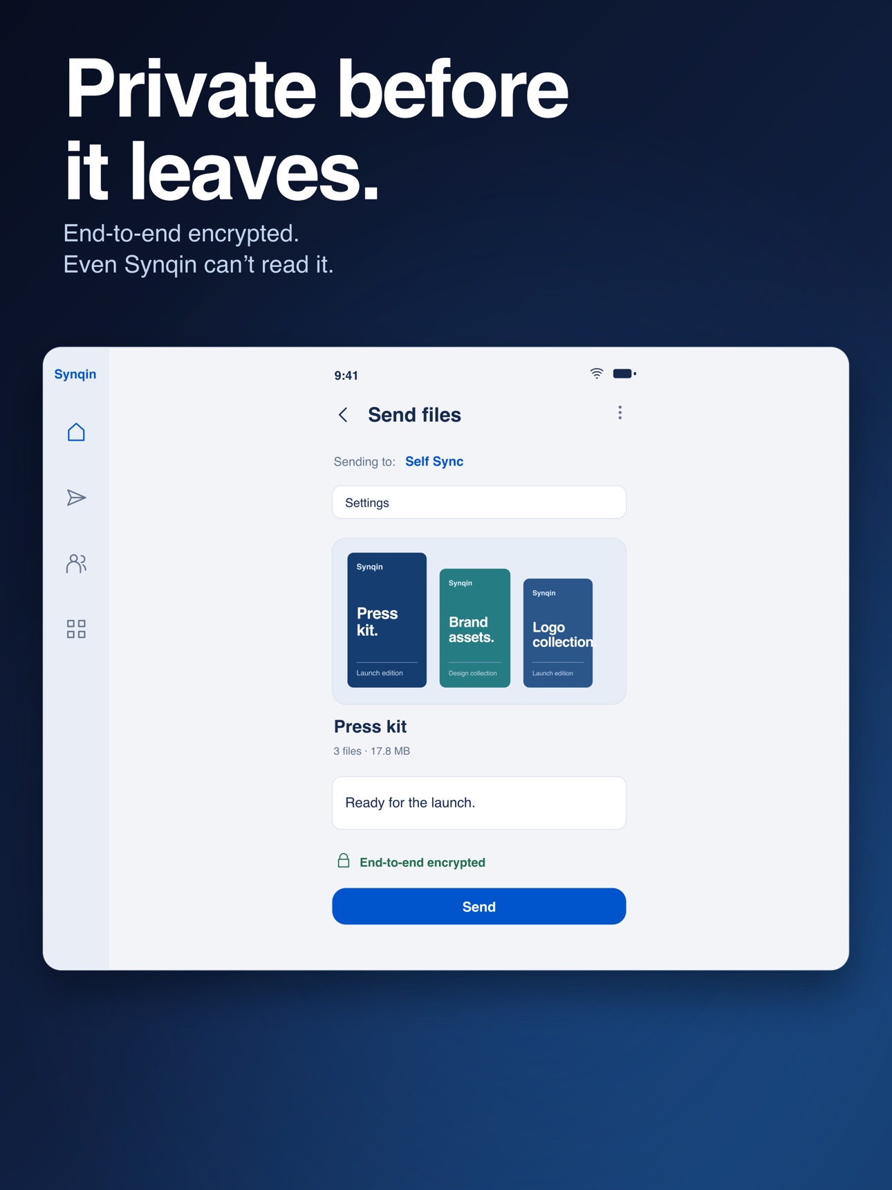Screenshot 10 of Synqin: File Transfer & Sync
