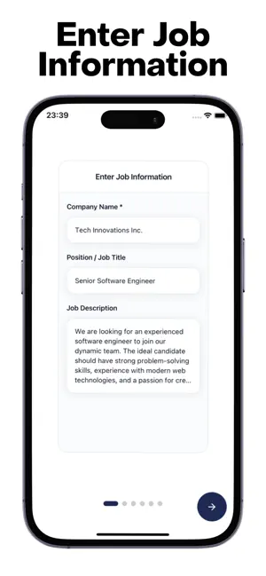 Cover Letter Creator – AI screenshot 2