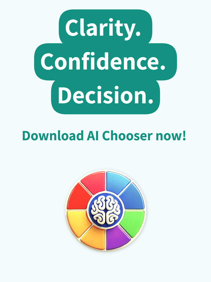 #8. AI Chooser & Decision Arbiter (iOS) 由: KREATIVITY APPS SRL