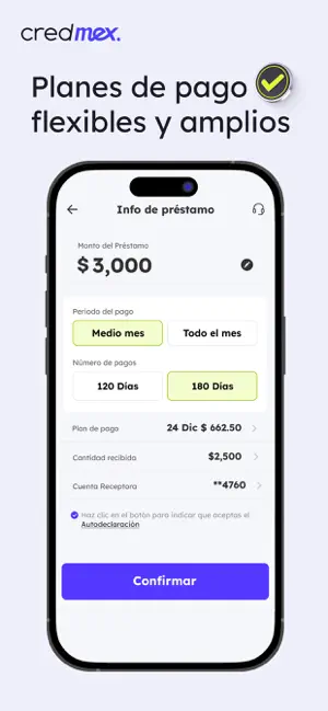 Credmex iPhone screenshot 3