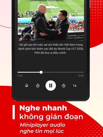 Tuoi Tre Online iPad screenshot 2