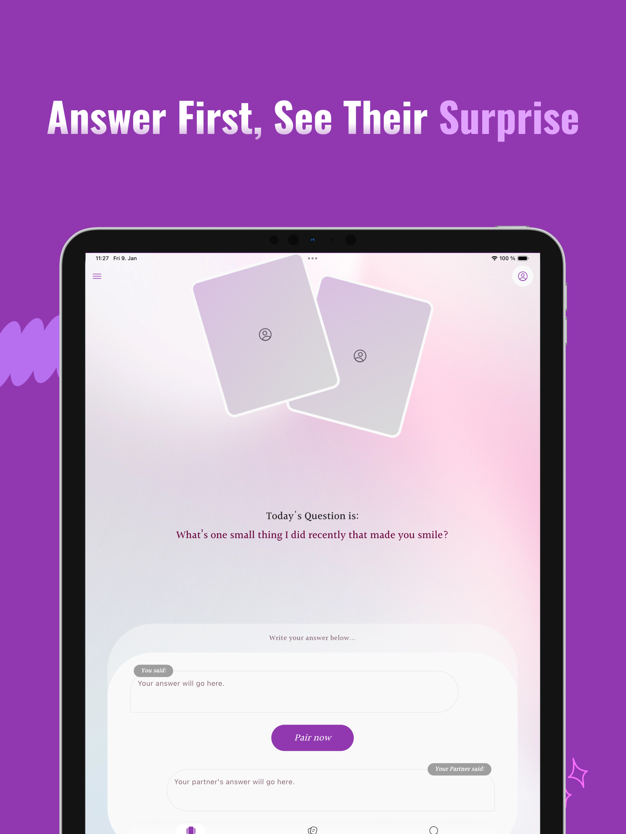 Couples Questions: Connect