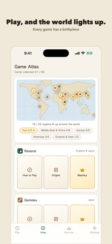 Asobi Atlas: World Games iPhone screenshot