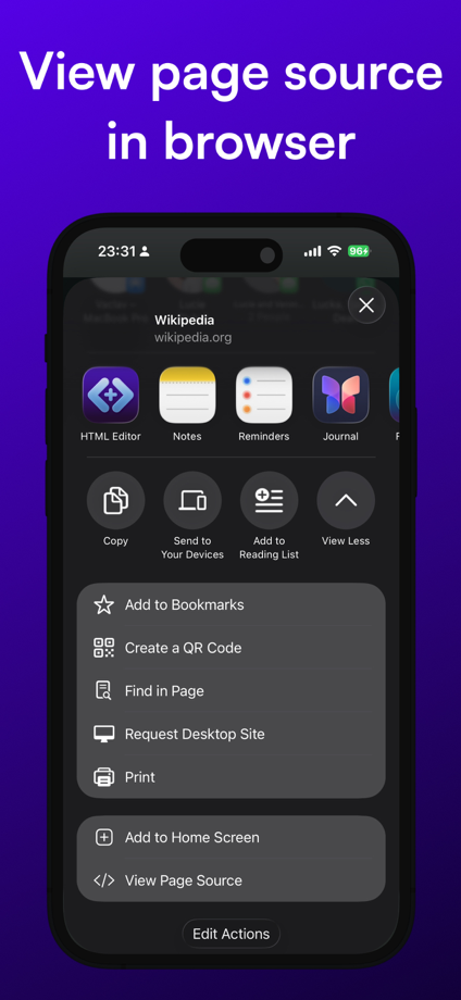 HTML Editor + Viewer 的 App Store 截图 4