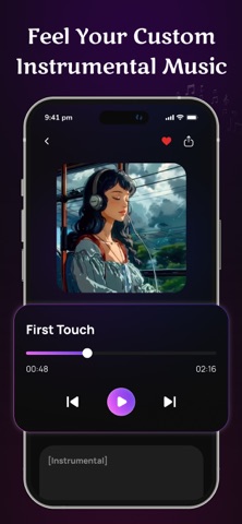 Loxira - AI Song & Music Maker iPhone screenshot