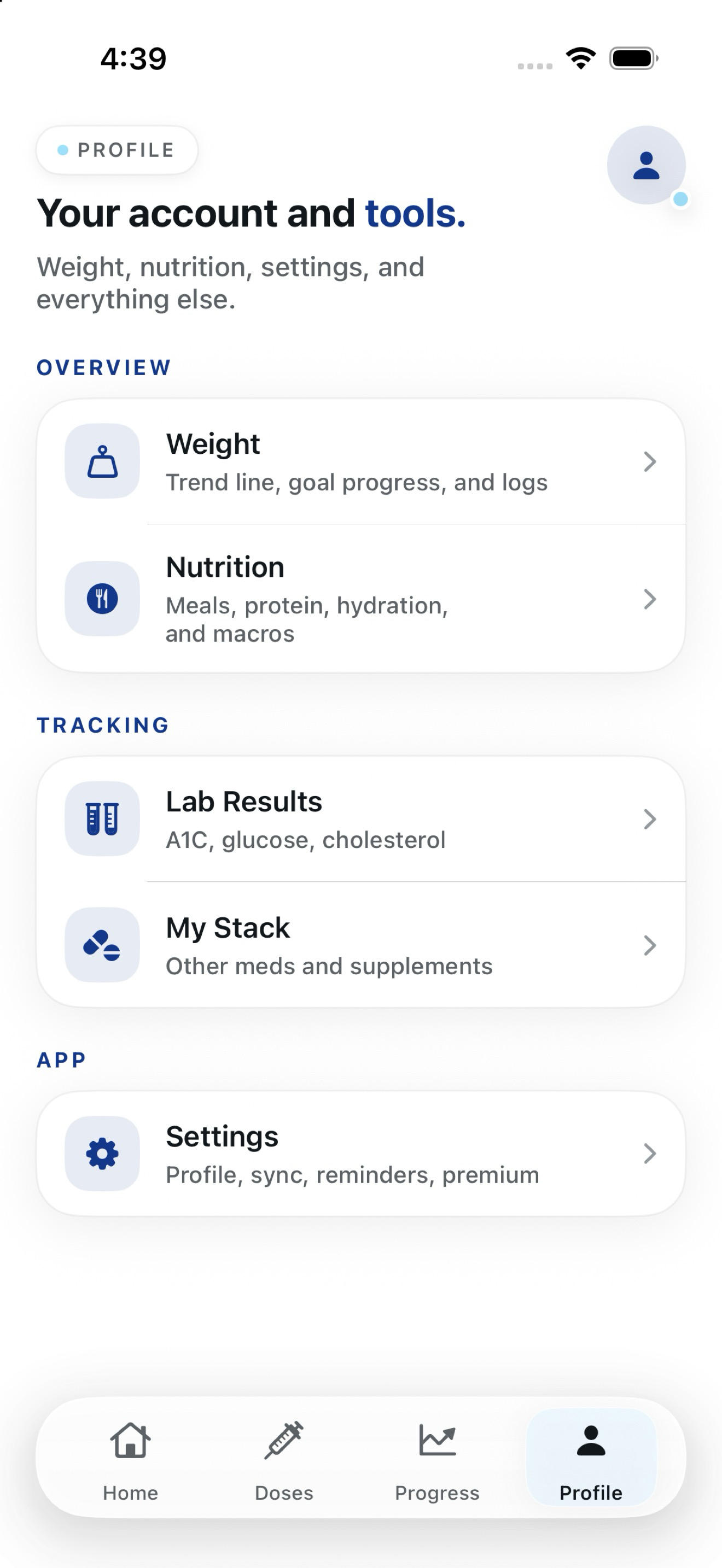 Steady: GLP-1 Tracker screenshot 4