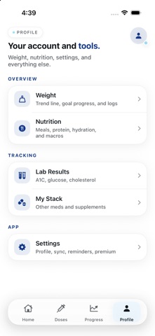 Steady: GLP-1 Tracker Screenshot 4 of 9