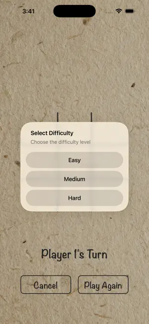 Tic Tac Toe - Play with AI screenshot 1