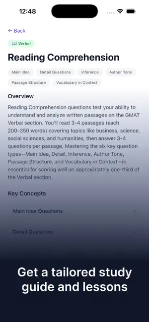 GMAThlete | AI GMAT Prep screenshot 4