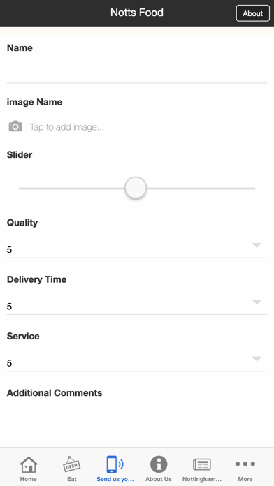 Screenshot #3 pour Nottingham Food Directory