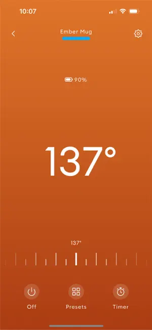 Ember - Temperature Control screenshot 1
