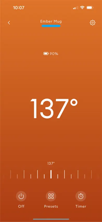 Ember - Temperature Control screenshot 1