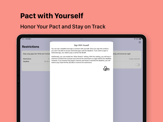 SceneEscape|StayFocused iPad screenshot 3 - Productivity app