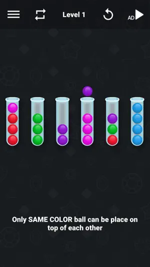Color Ball Sort : Ball Sorting screenshot 3