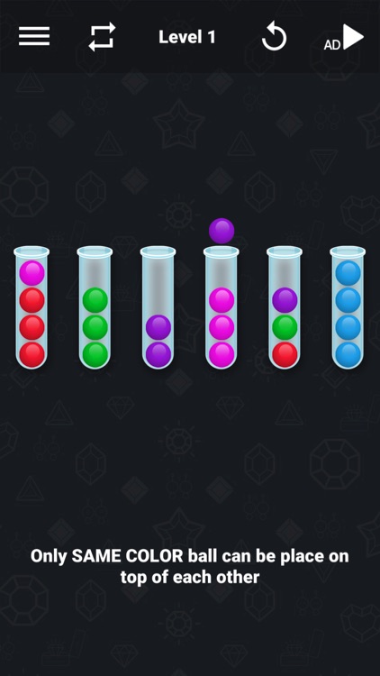 Ball Sort 3D : Drop Ball Tube